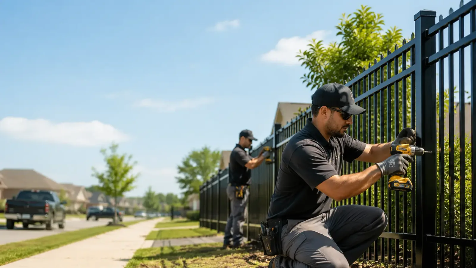 Metal Fence Installation in Jackson Center, PA